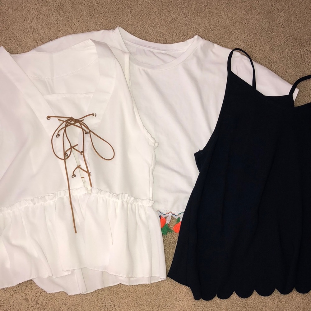 Summer tank tops / crop top